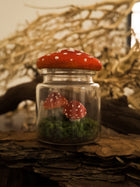 LED Mushroom Night Light Jar